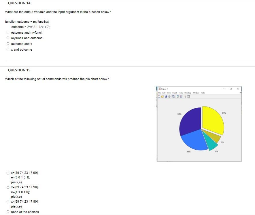 Solved QUESTION 14 What are the output variable and the | Chegg.com