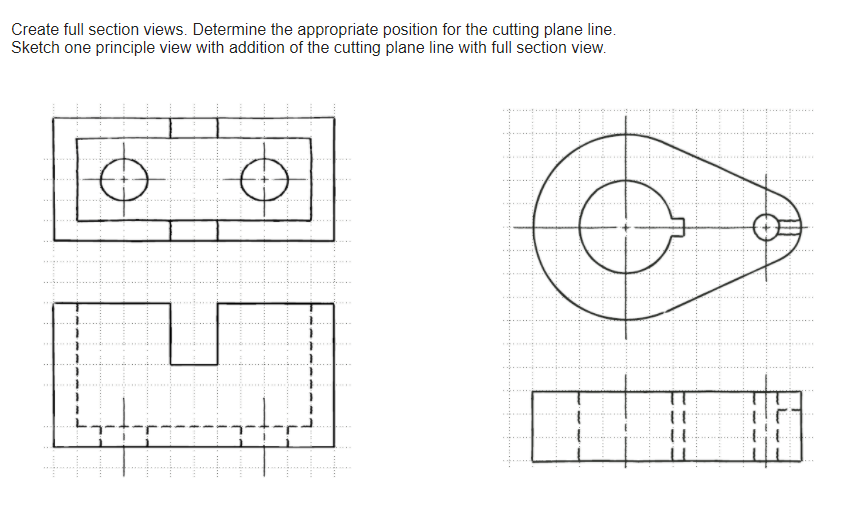 sketch-views-and-add-sections-as-indicated-by-the-chegg