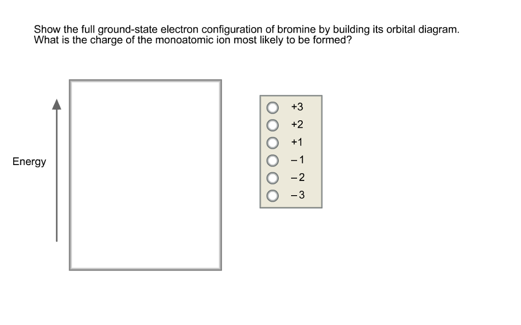 Solved Show the full groundstate electron configuration of