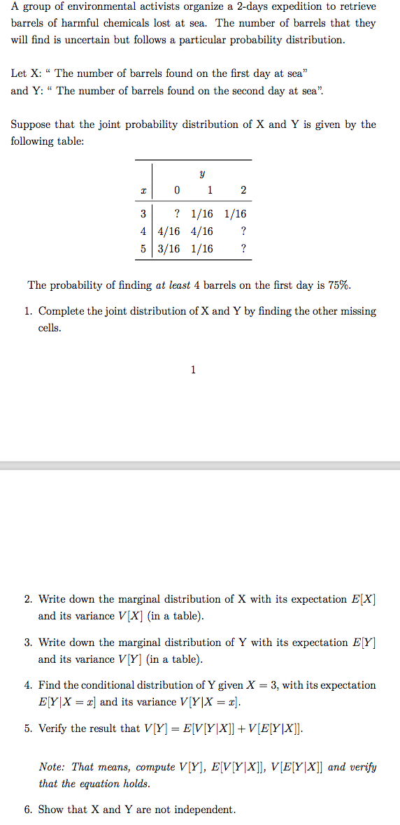 A Group Of Environmental Activists Organize A 2 Days Chegg Com