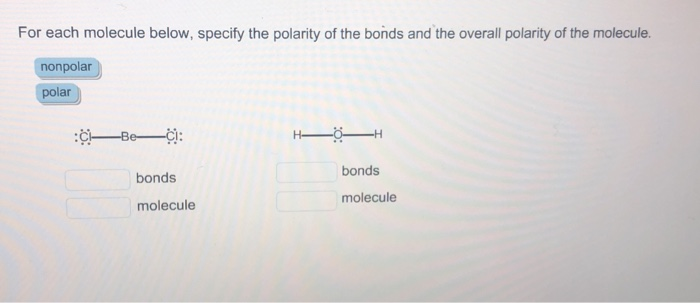Solved Predict which molecules are polar. Select all that | Chegg.com