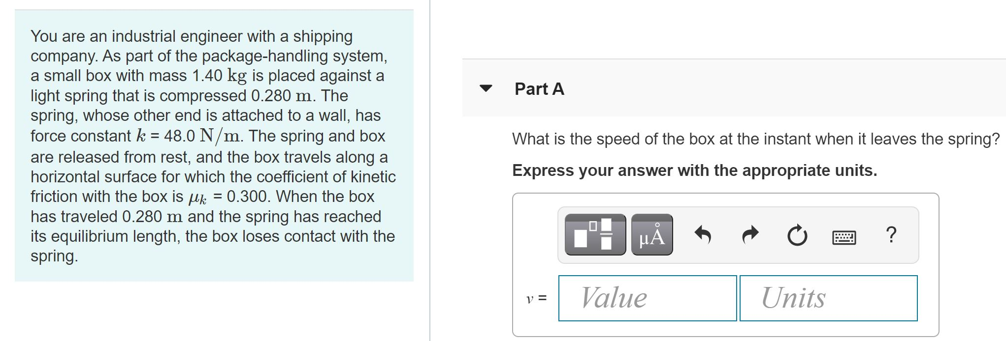 Solved Part A You Are An Industrial Engineer With A Shipping | Chegg.com