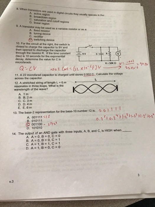 Solved EXAMPLE QUESTIONS 1. Under normal conditions a diode | Chegg.com
