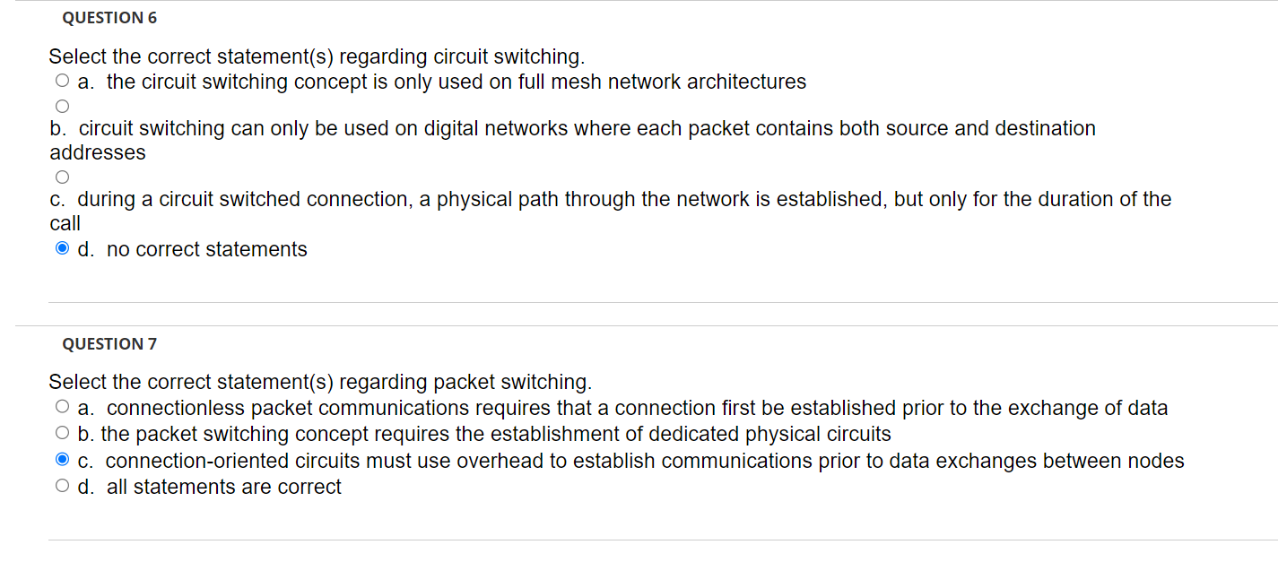 Solved Select the correct statement(s) regarding circuit | Chegg.com