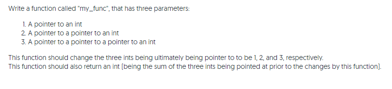 Solved Write a function called my_func", that has three | Chegg.com