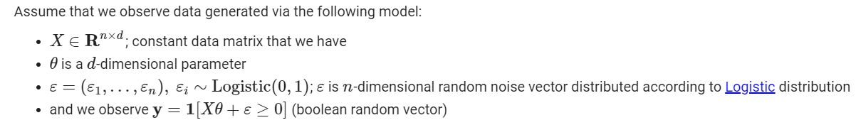 Assume that we observe data generated via the | Chegg.com