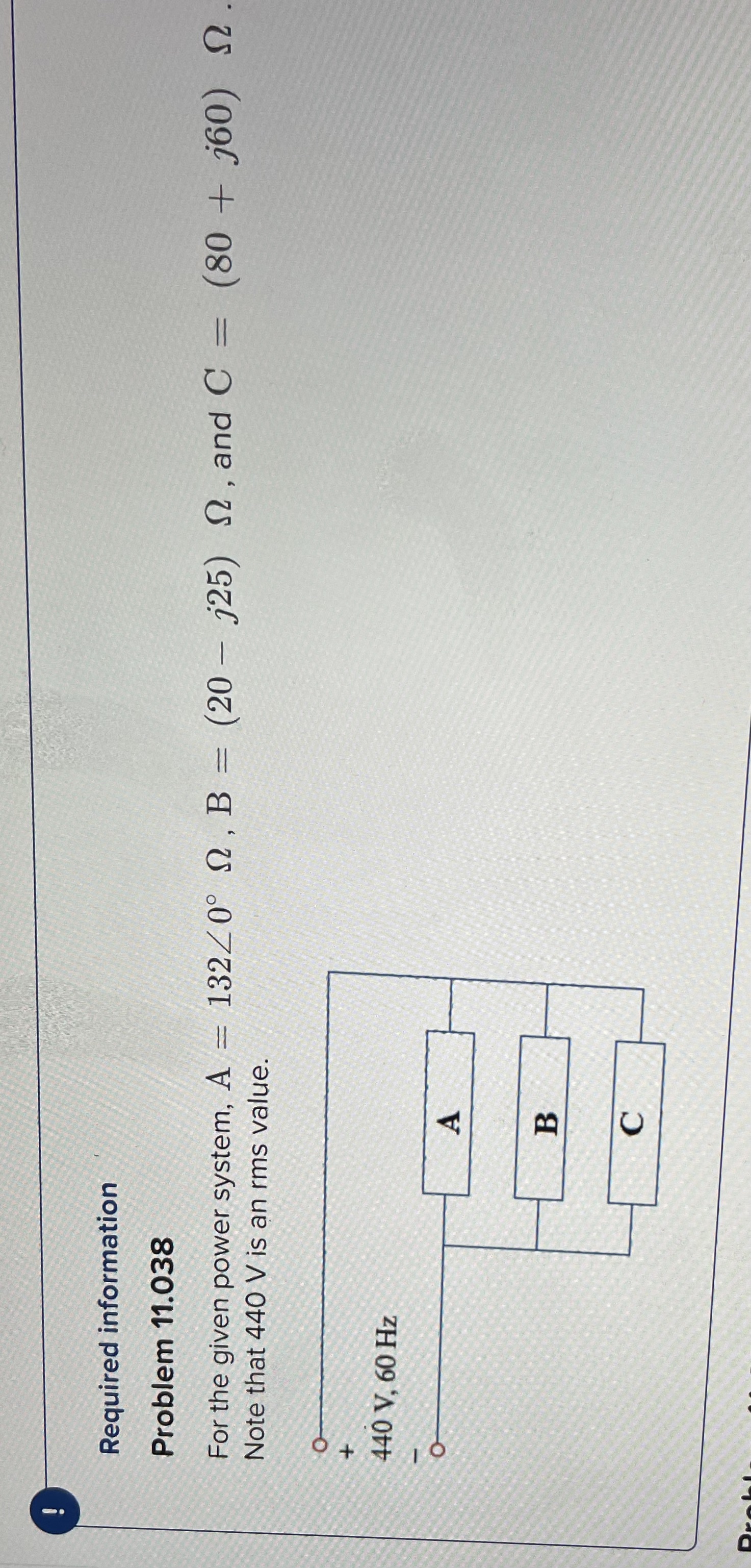 Solved Required Information Problem 11.038 For The Given | Chegg.com