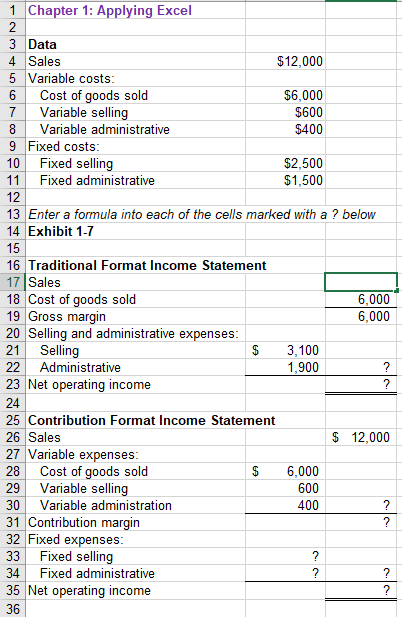 Solved Evaluate the Applying Excel form and enter formulas | Chegg.com