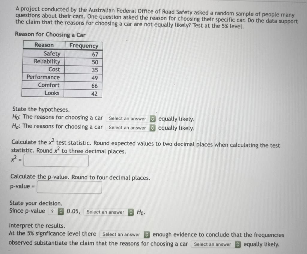 Solved A project conducted by the Australian Federal Office