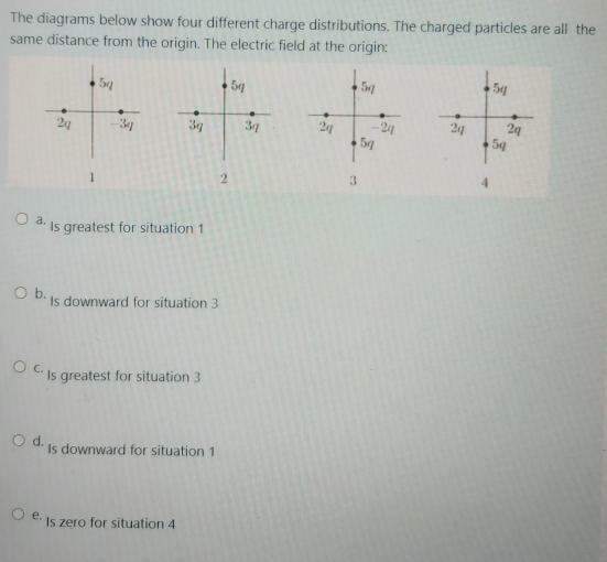 Solved The electric field at a distance of 10 cm from an | Chegg.com