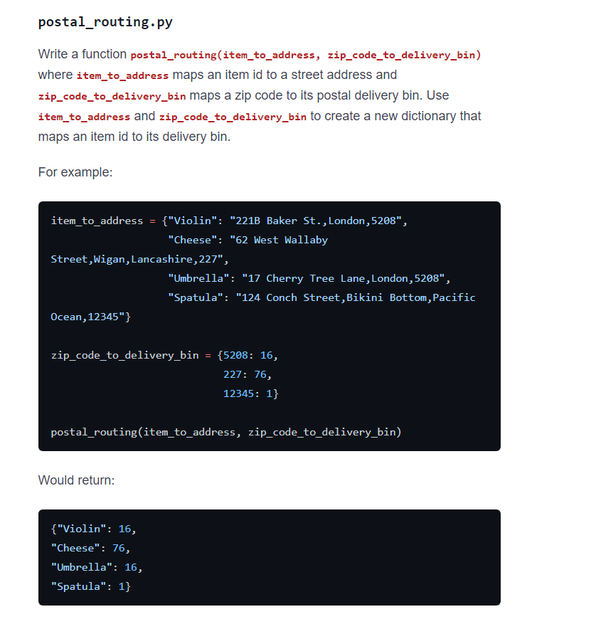 Solved decipher.py Write a function decipher(codex, | Chegg.com