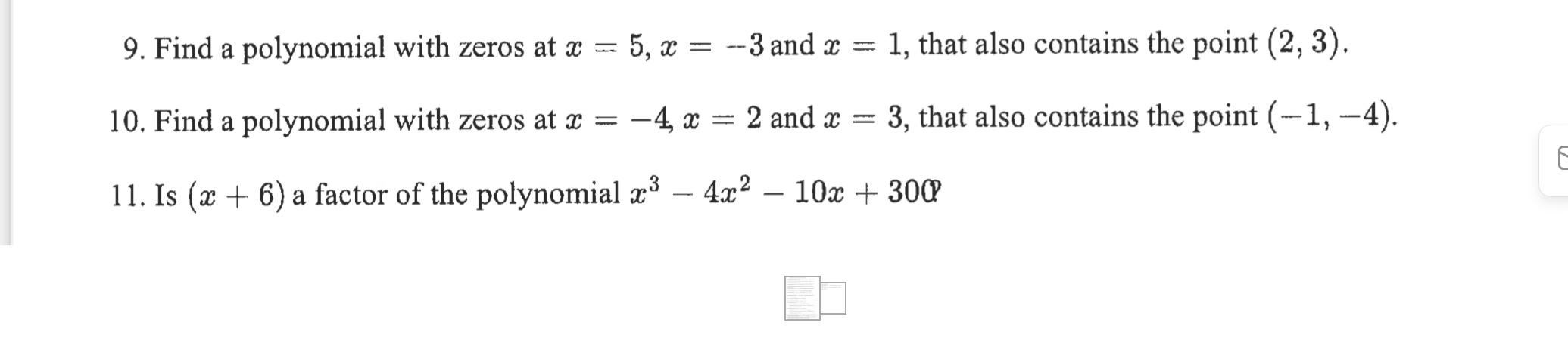 find the zeros of the polynomial 2 x square 5 x 3