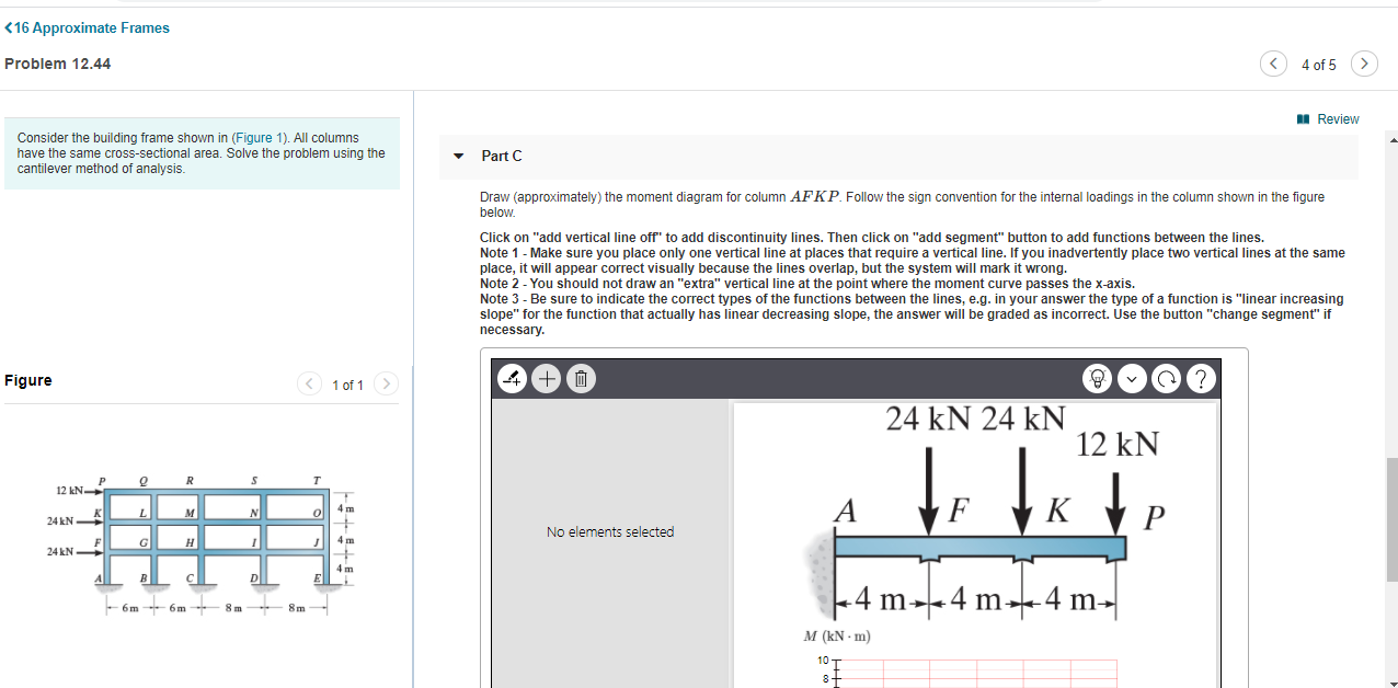 solved-problem-12-44-4-of-re-consider-the-building-frame-chegg