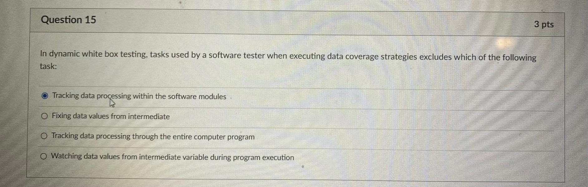 Solved Question 1 3 pts The largest source of bugs in | Chegg.com