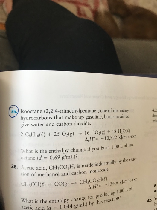 Solved Only question 35 the answer is -3.3x10^4 kJ just need | Chegg.com