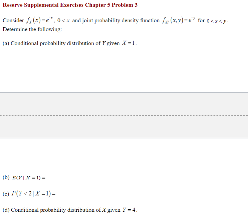 Solved Reserve Supplemental Exercises Chapter 5 Problem 3 Chegg Com