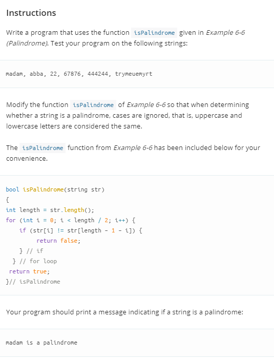 Solved Instructions Write a program that uses the function | Chegg.com