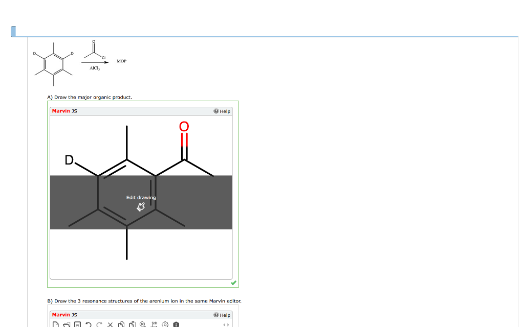 Solved B) Draw the 3 resonance structures of the arenium ion | Chegg.com