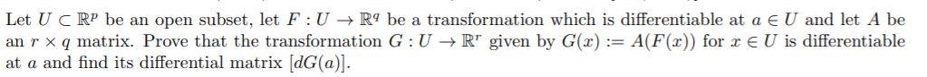 Solved This is for a math analysis class. Please write | Chegg.com