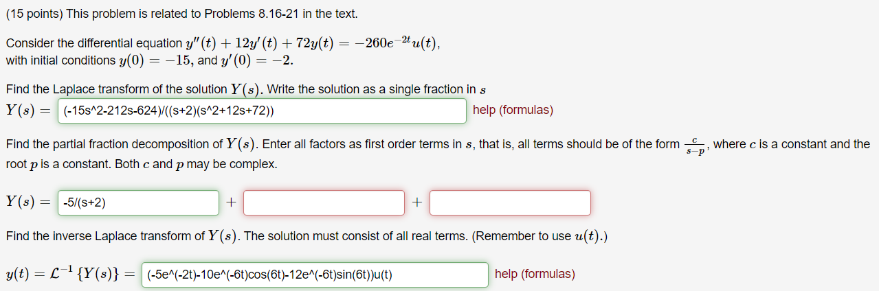 Solved Consider the differential equation | Chegg.com