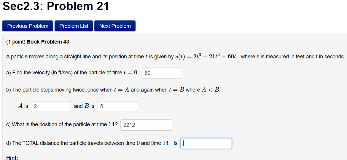 Solved Sec2.3: Problem 21 Previous Problem Problem List Next | Chegg.com