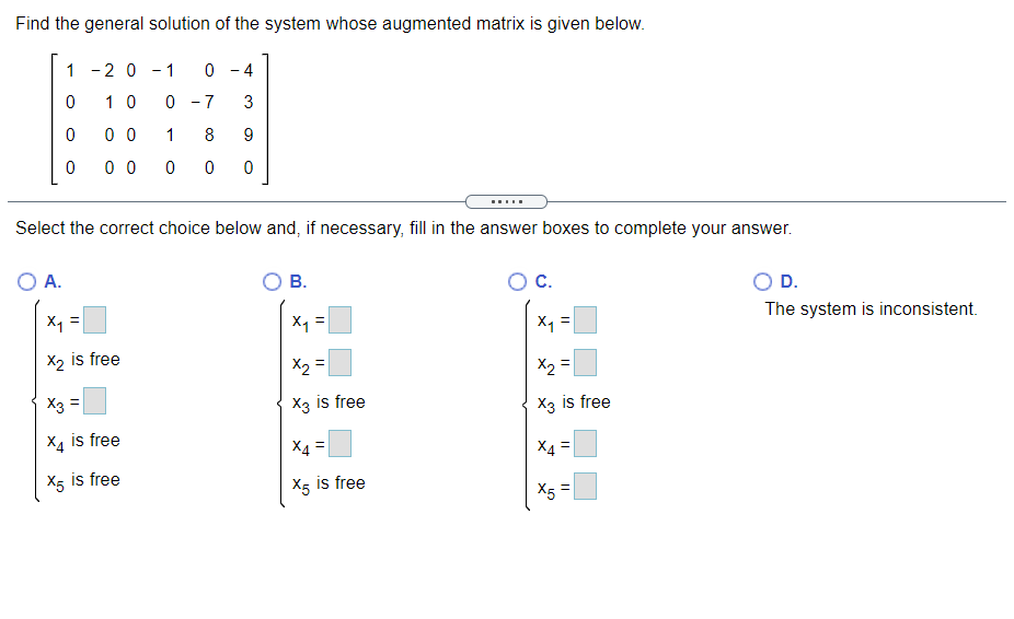 Solved Determine by inspection whether the vectors are | Chegg.com