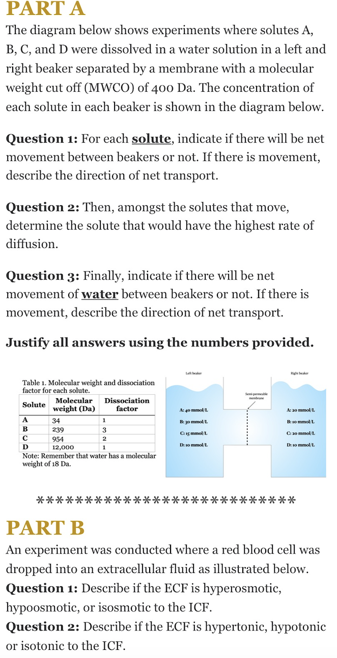 Solved PART A The diagram below shows experiments where | Chegg.com