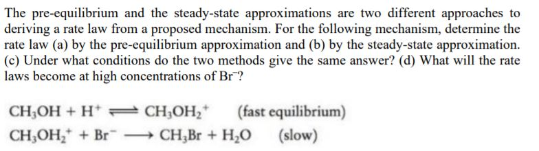 equilibrium vs. steady state 