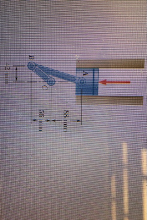 Solved It Is Known That The Connecting Rod AB Exerts On The | Chegg.com