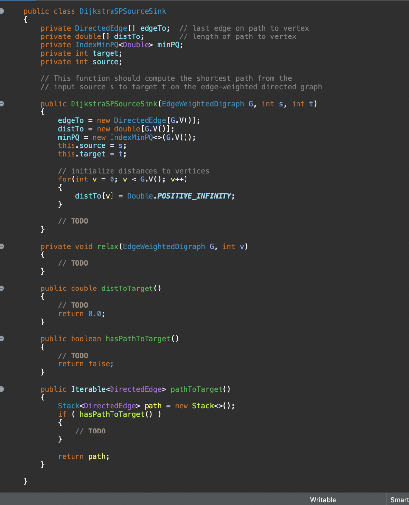 Solved // input source s to target t on the edge-weighted | Chegg.com