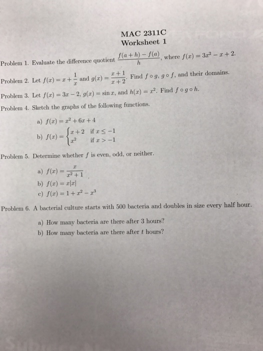 difference quotient worksheet with answers promotiontablecovers