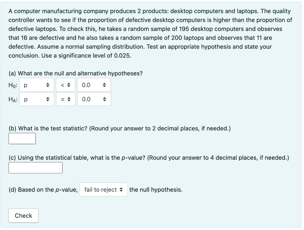 Solved A Computer Manufacturing Company Produces 2 Products: | Chegg.com