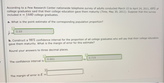 Solved According To A Pew Research Center Nationwide | Chegg.com