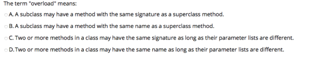 Solved The relationship between two classes, of which a | Chegg.com