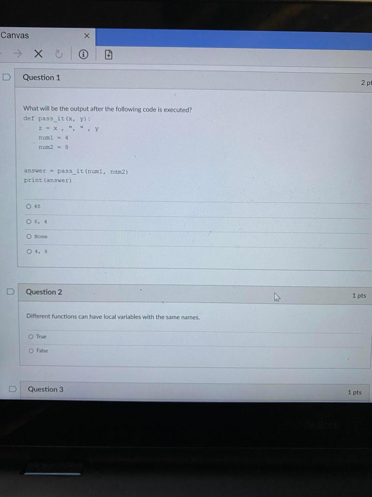 Solved What will be the output after the following code is | Chegg.com