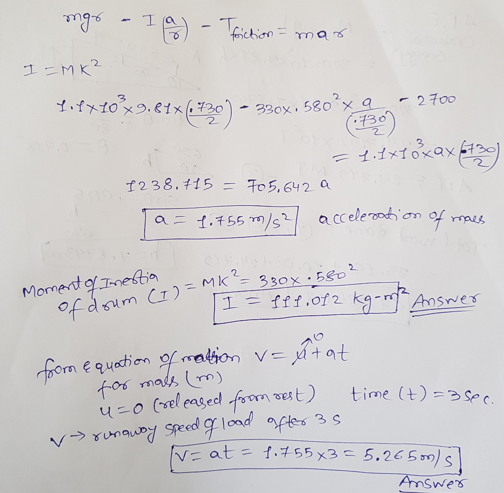 -
mgr - I a) - Triction = mar
I=MK².
4.8*10*83.84x(2420) - 330x, seoʻyi son 2700
= 1.1*10*xax 6739)
1238.715 = 705, 642
a = 1