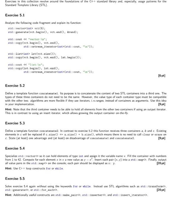 Solved Exercises in this collection revolve around the | Chegg.com