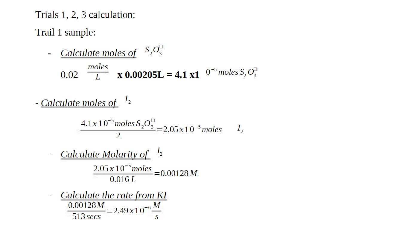 Solved This is a lab report that I am trying to understand | Chegg.com