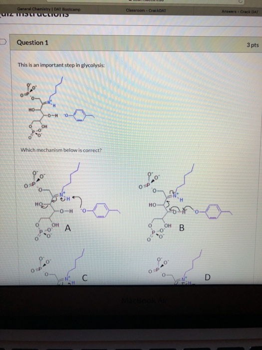 Solved General Chemistry | DAT CrackDAT Crack DAr Question 1 | Chegg.com
