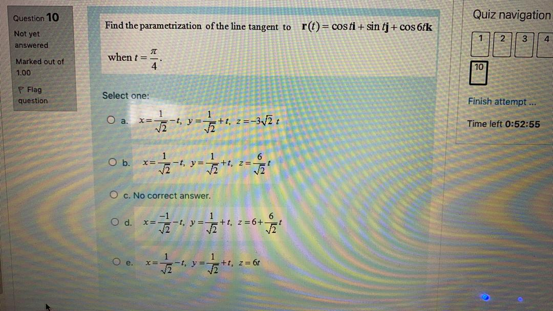 Solved N5 Let R T 2 13t 5t 2 Find The Length Of The Chegg Com