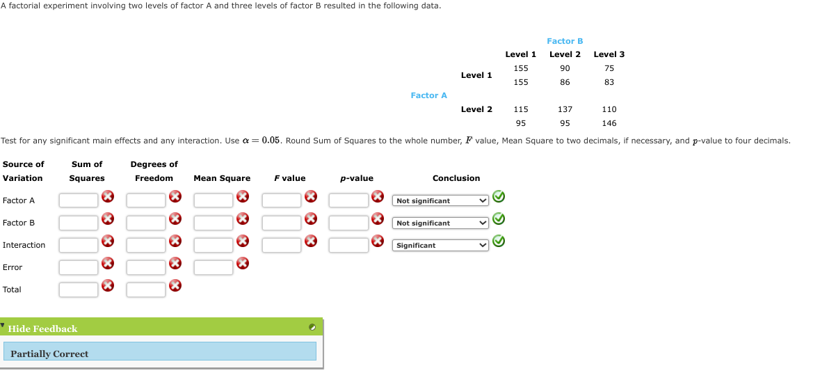Solved Test for any significant main effects and any | Chegg.com