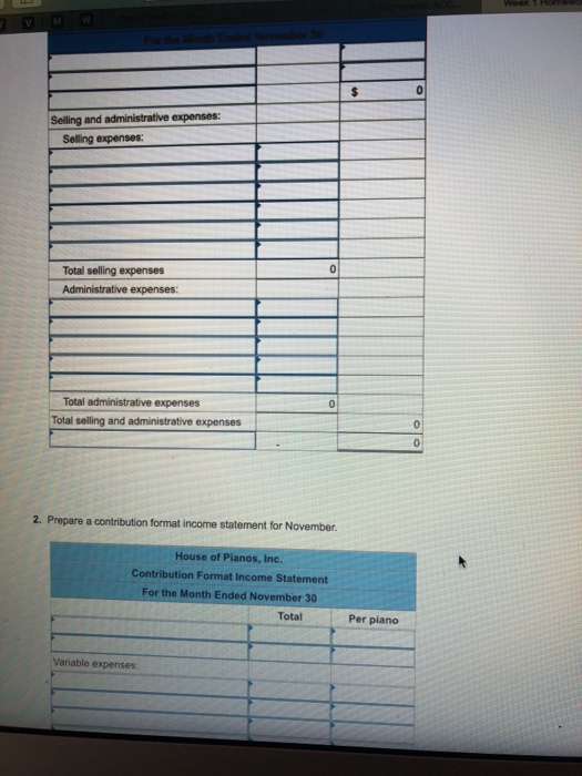 Solved House of Pianos, Inc., purchases pianos from a