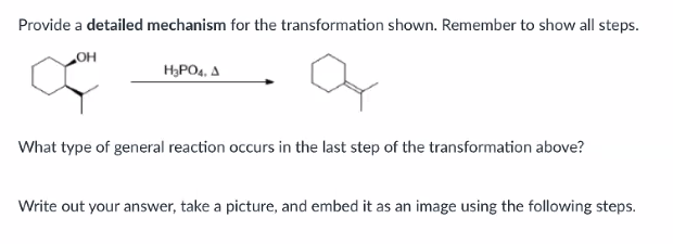 Solved Provide a detailed mechanism for the transformation | Chegg.com