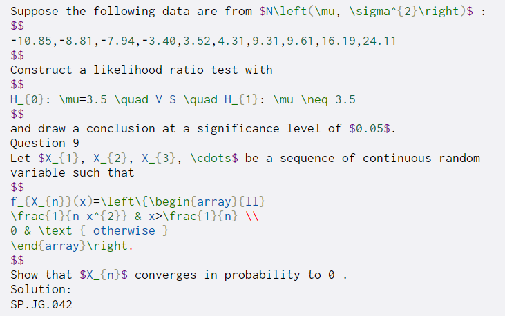 Solved Suppose the following data are from $N\left(\mu, | Chegg.com
