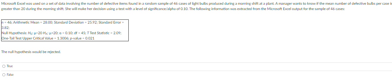 null hypothesis rejected or accepted calculator