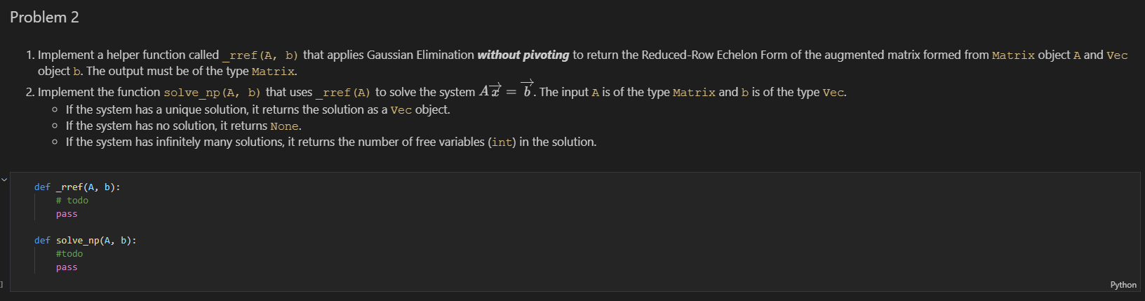 Problem 2 = 1. Implement A Helper Function Called | Chegg.com