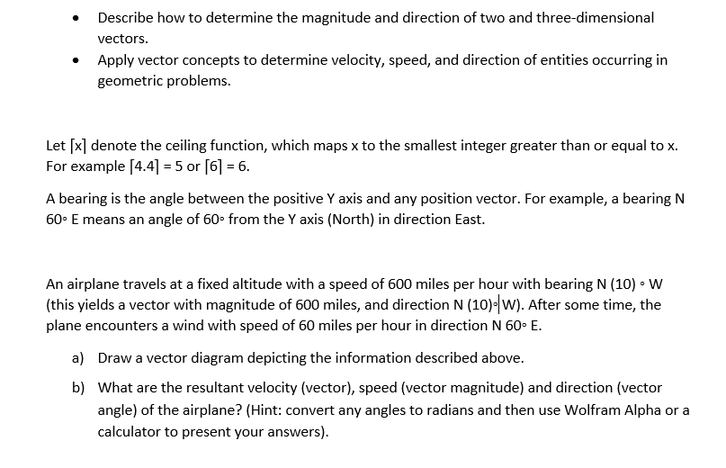 Solved Describe how to determine the magnitude and direction | Chegg.com