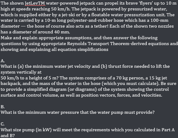 JetLev Flyer - Water-Powered Jetpack