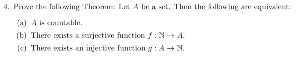 Solved 4. Prove The Following Theorem: Let A Be A Set. Then | Chegg.com