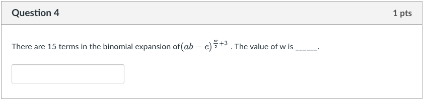 Solved Consider the binomial expansion of (4−3x2)6. For the | Chegg.com